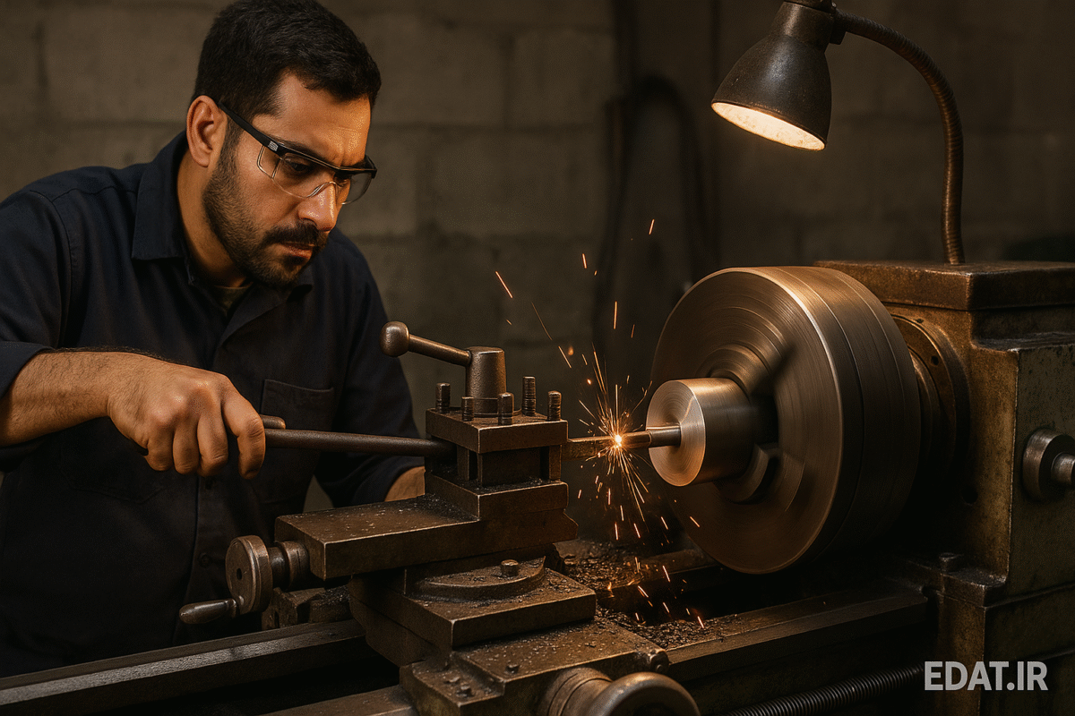 نمایی از یک تراشکار