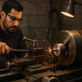 نمایی از یک تراشکار